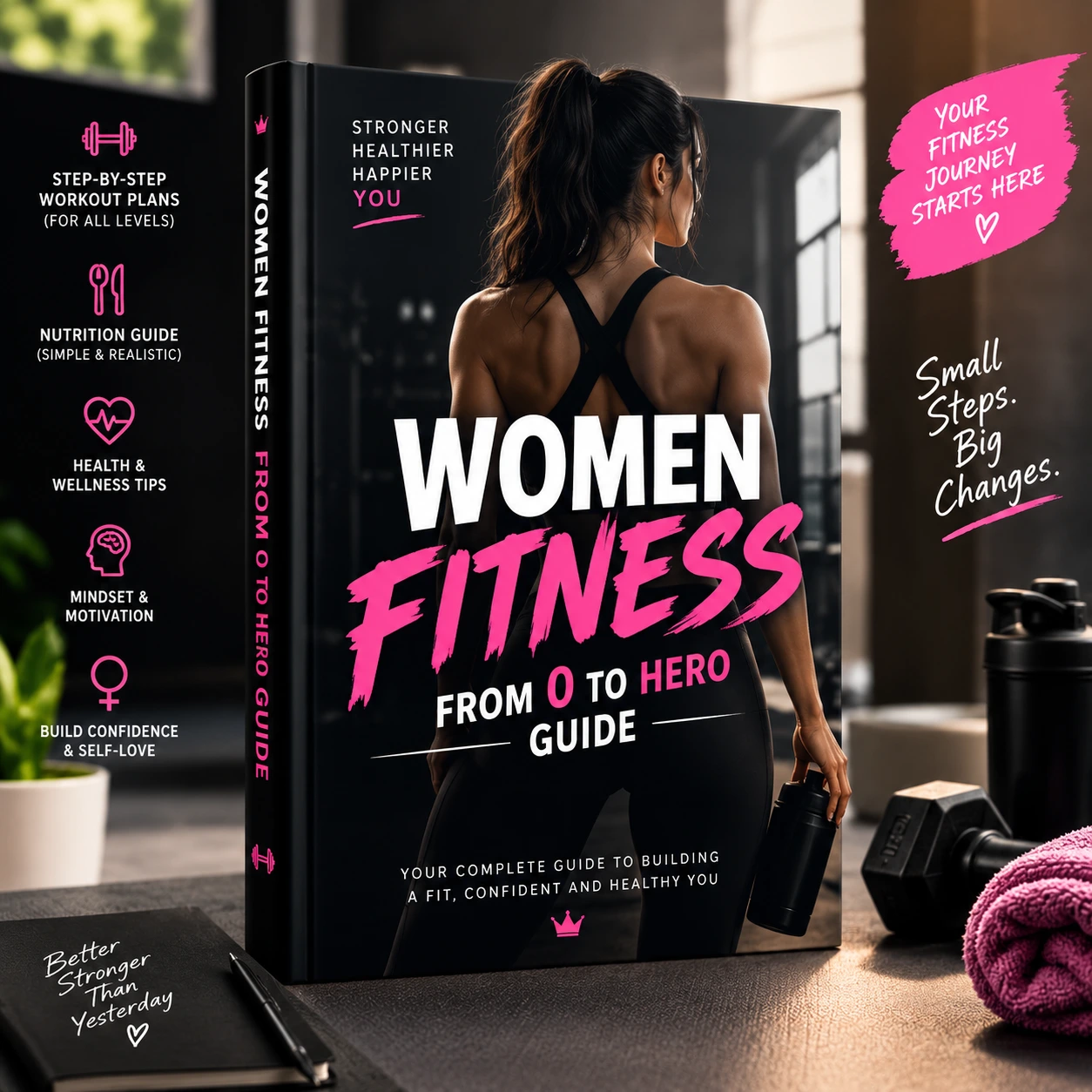 Women Fitness From 0 to Hero — the guide cover
